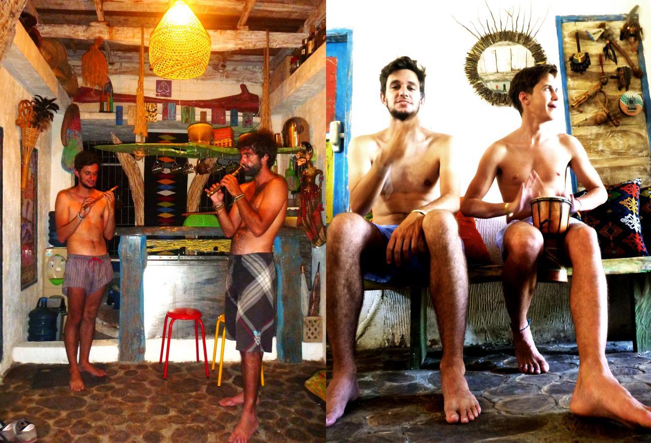 Gipsy Backpackers Vandrehjem Gili Trawangan Eksteriør billede